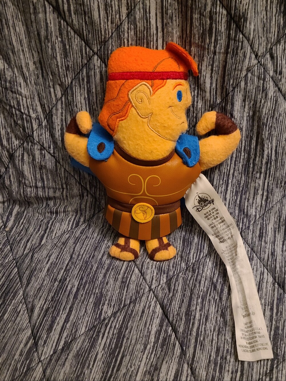 Disney Orange Hercules Plush